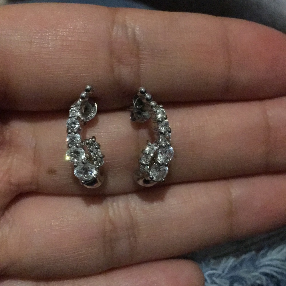Aretes de plata